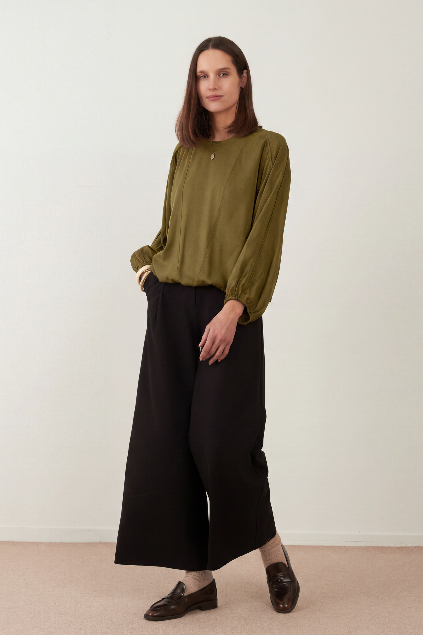 Blouse Arabesque - Olive