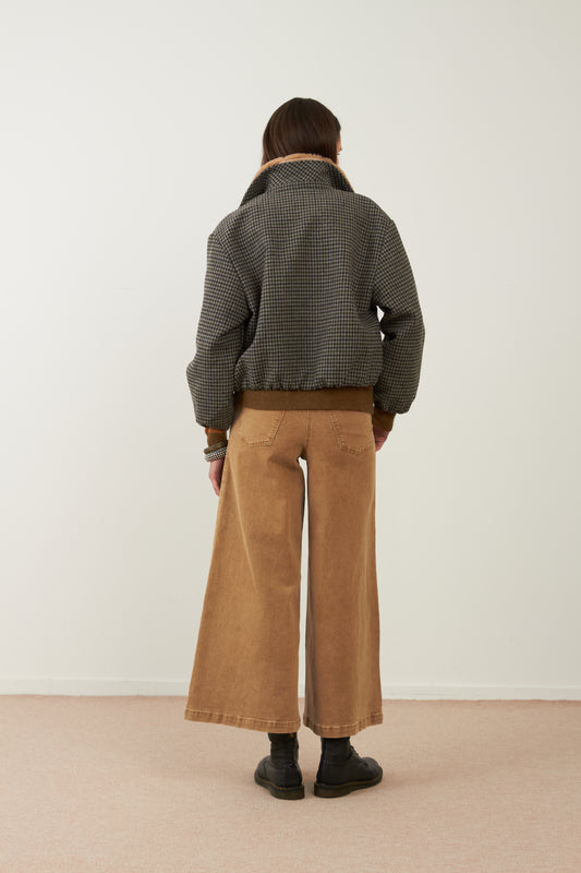 Pantalon large Aqua - Beige