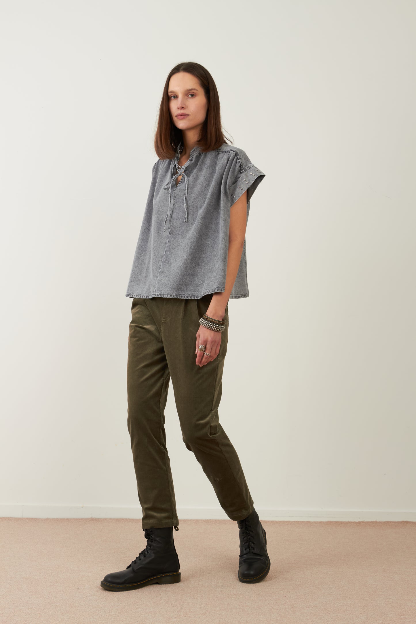 Pantalon Judy - Kaki