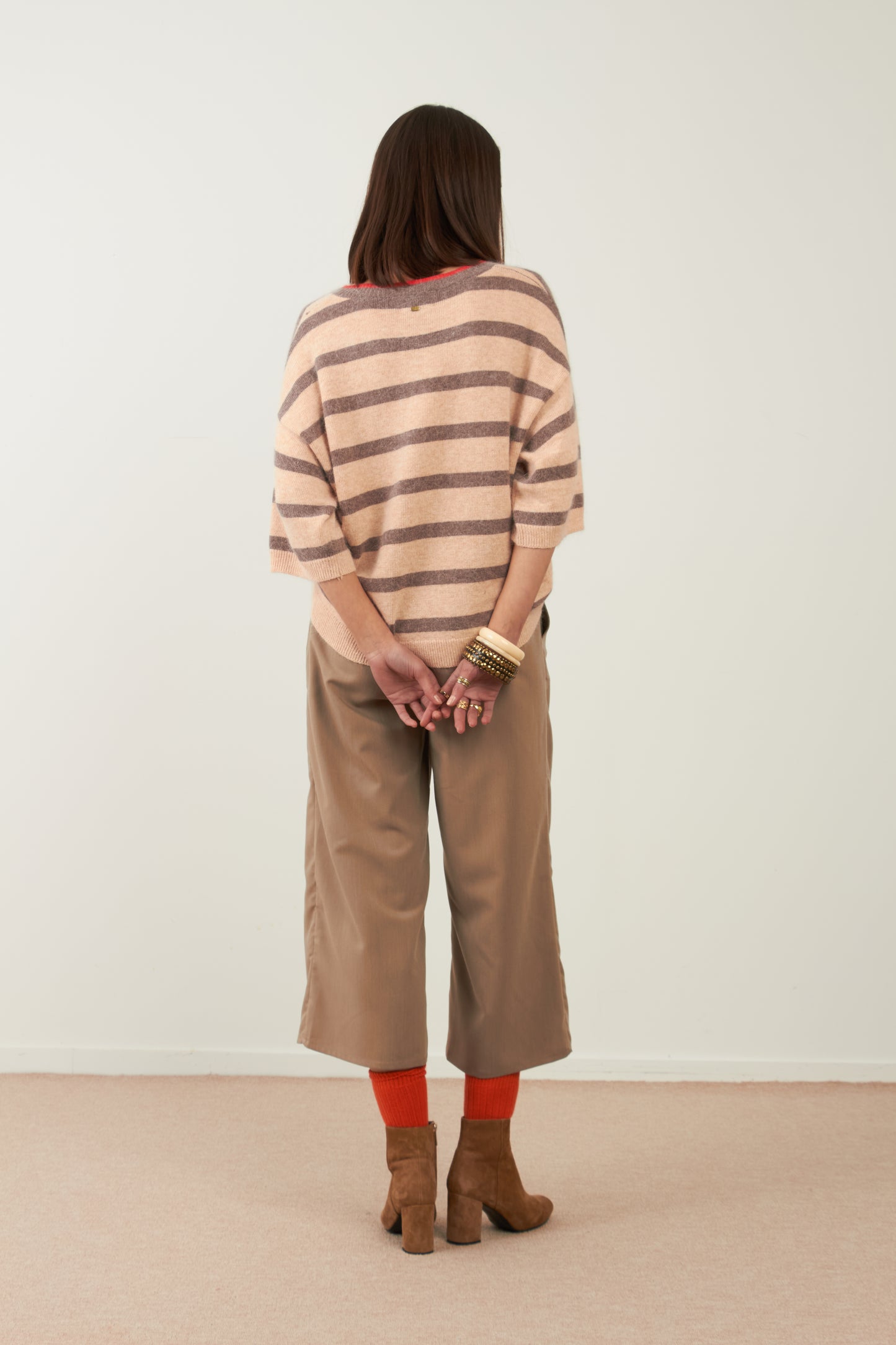 Pantalon Society - Beige