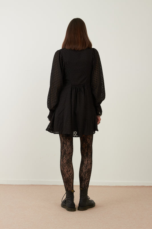 Robe courte Féerie - Noir