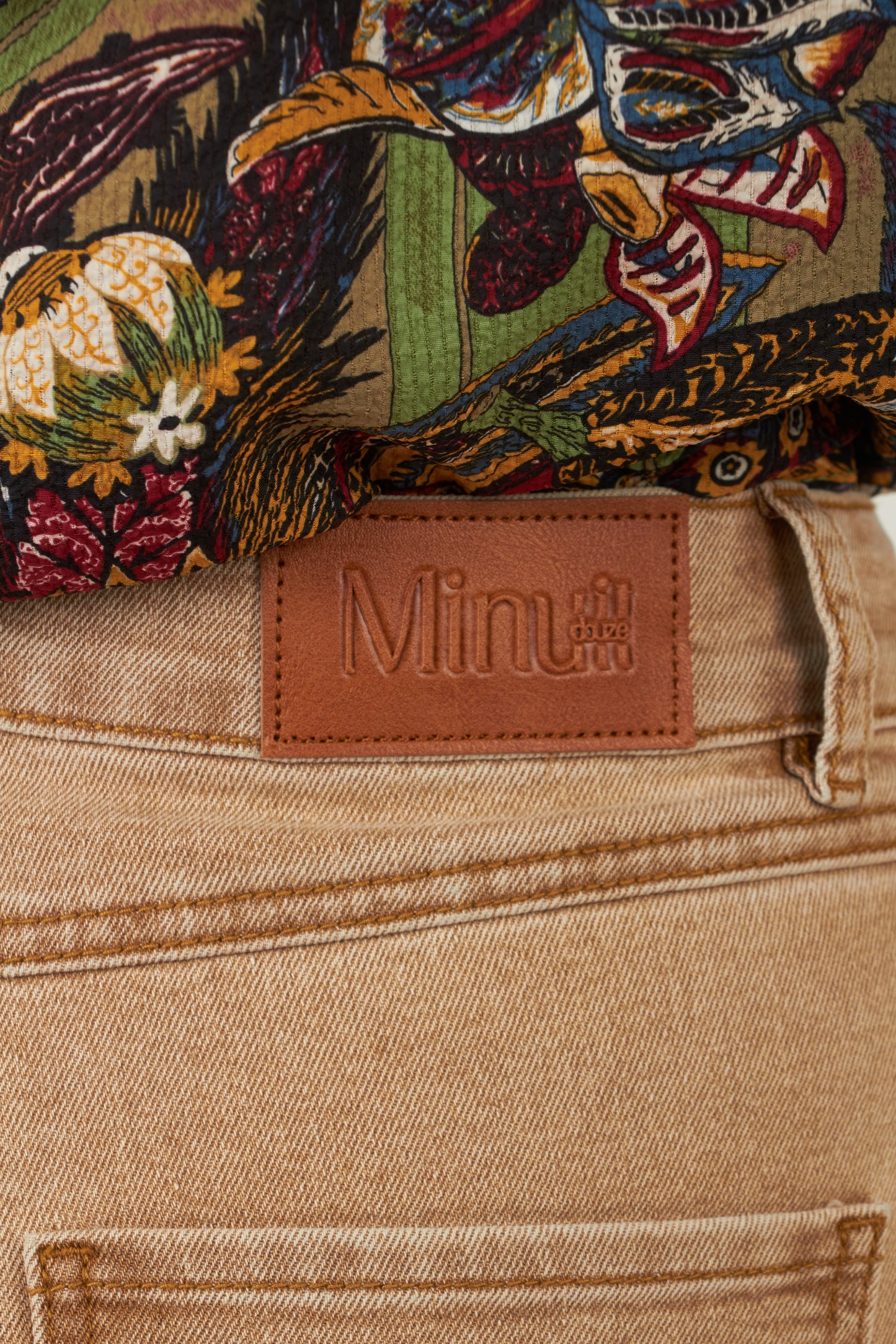 Pantalon 7/8e Gender - Beige
