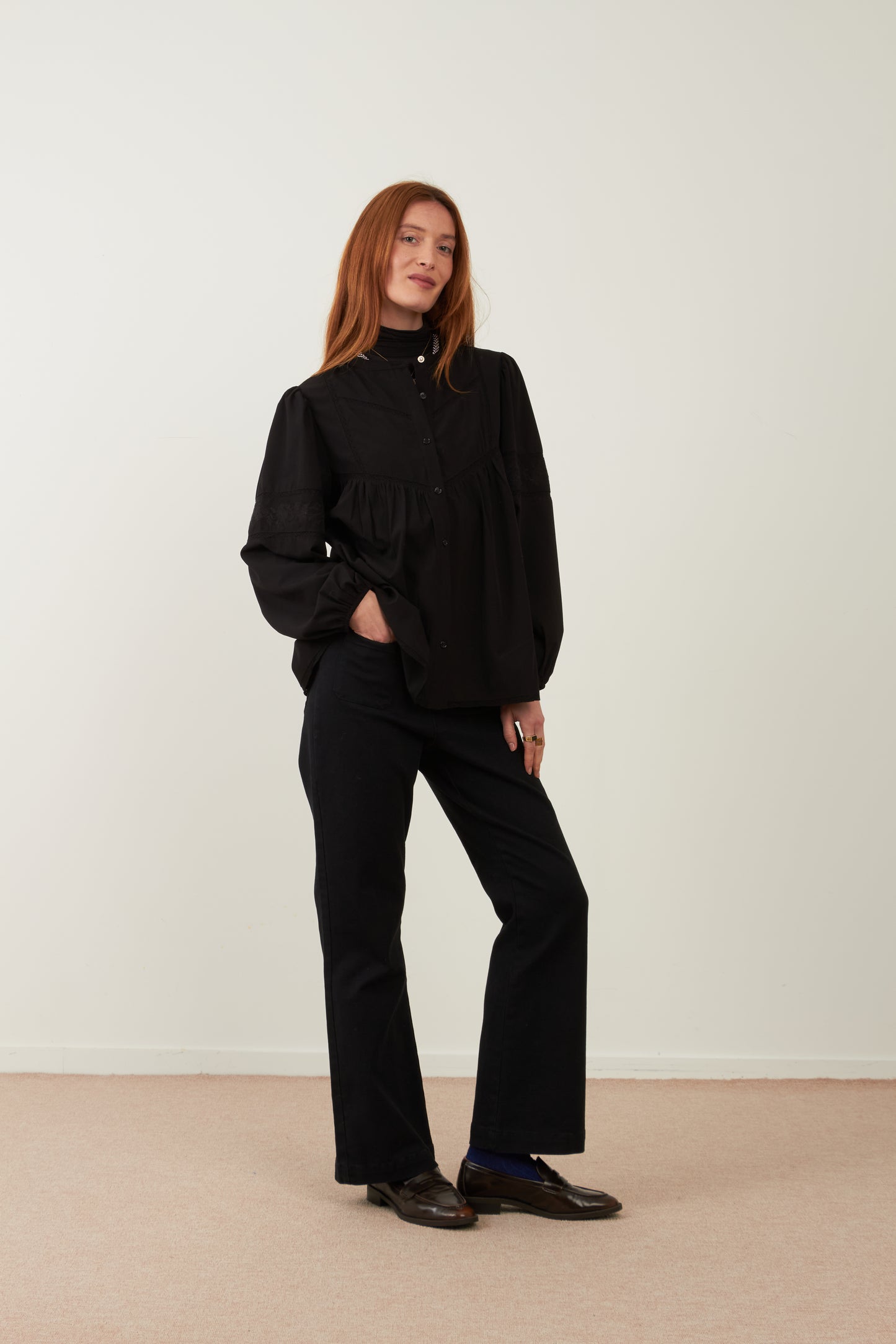 Blouse Betsy - Noir