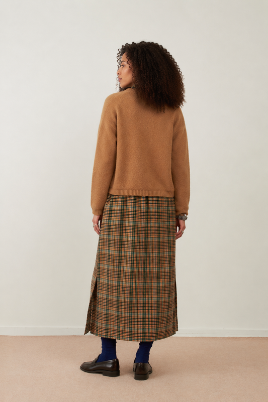 Gilet en laine Caresse - Camel