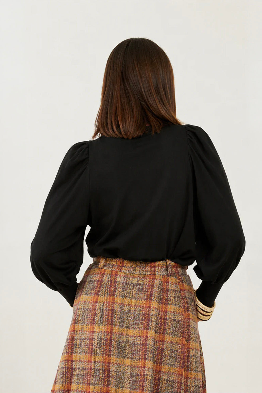Pull col roulé Elycia - Noir