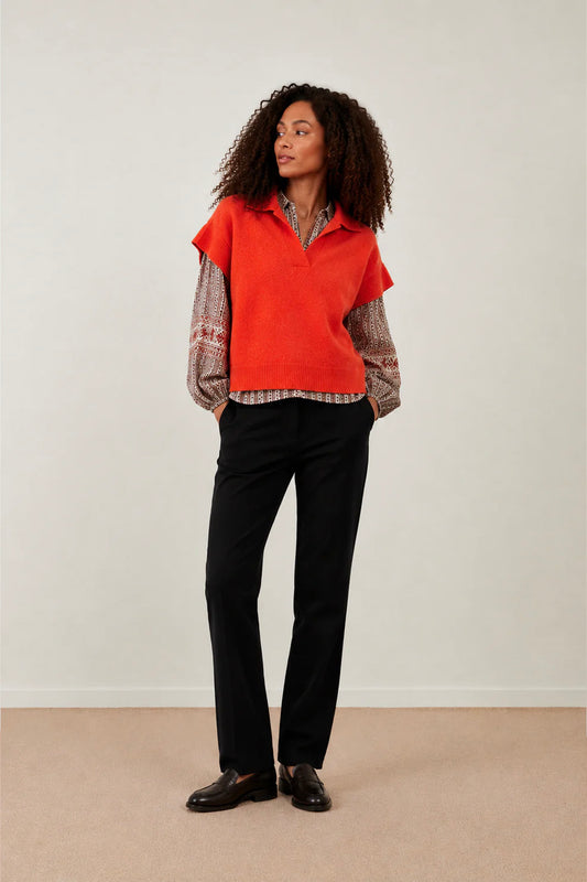 Pull sans manches Motel - Orange