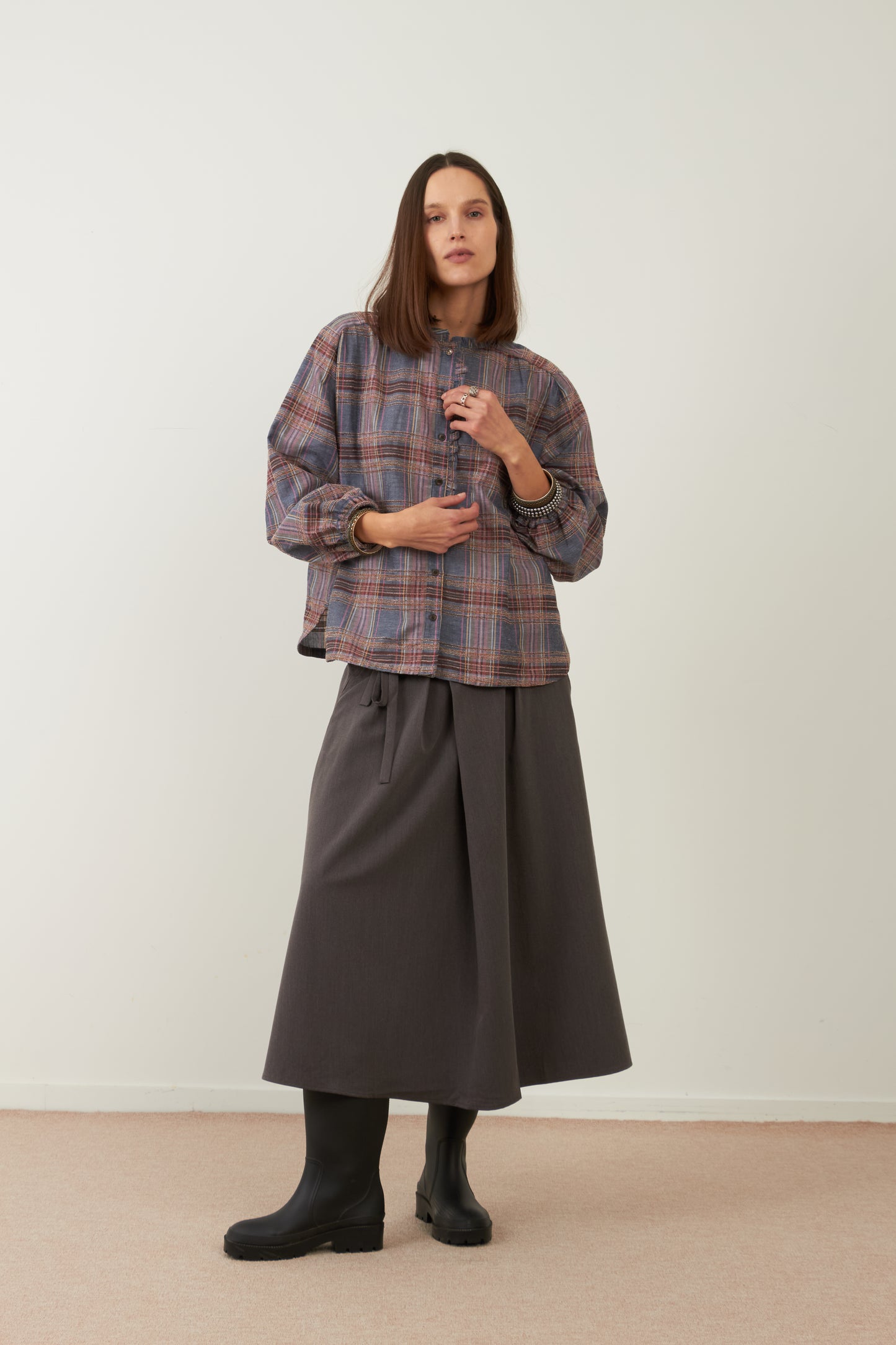 Chemise Cute - Carreaux denim