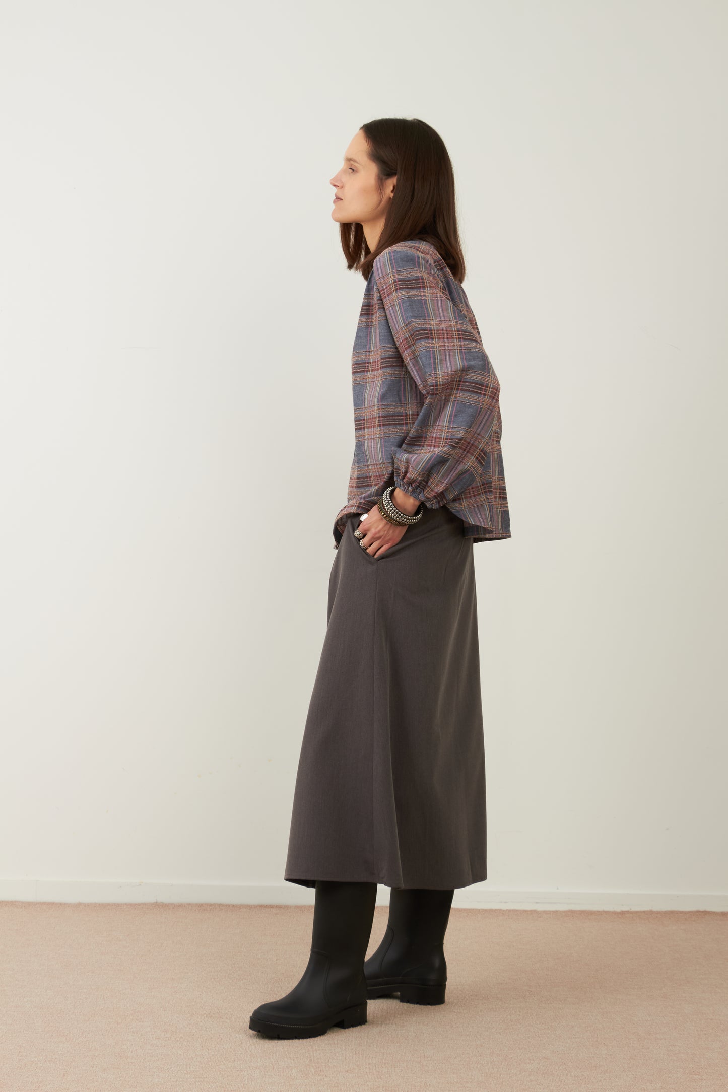 Chemise Cute - Carreaux denim