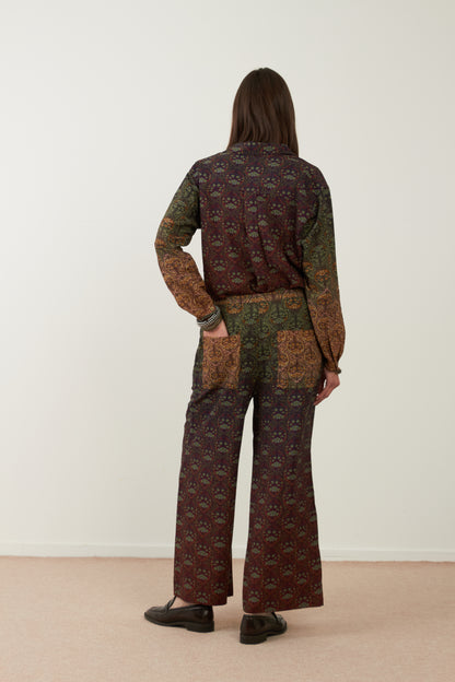 Pantalon large Missya - Estampe