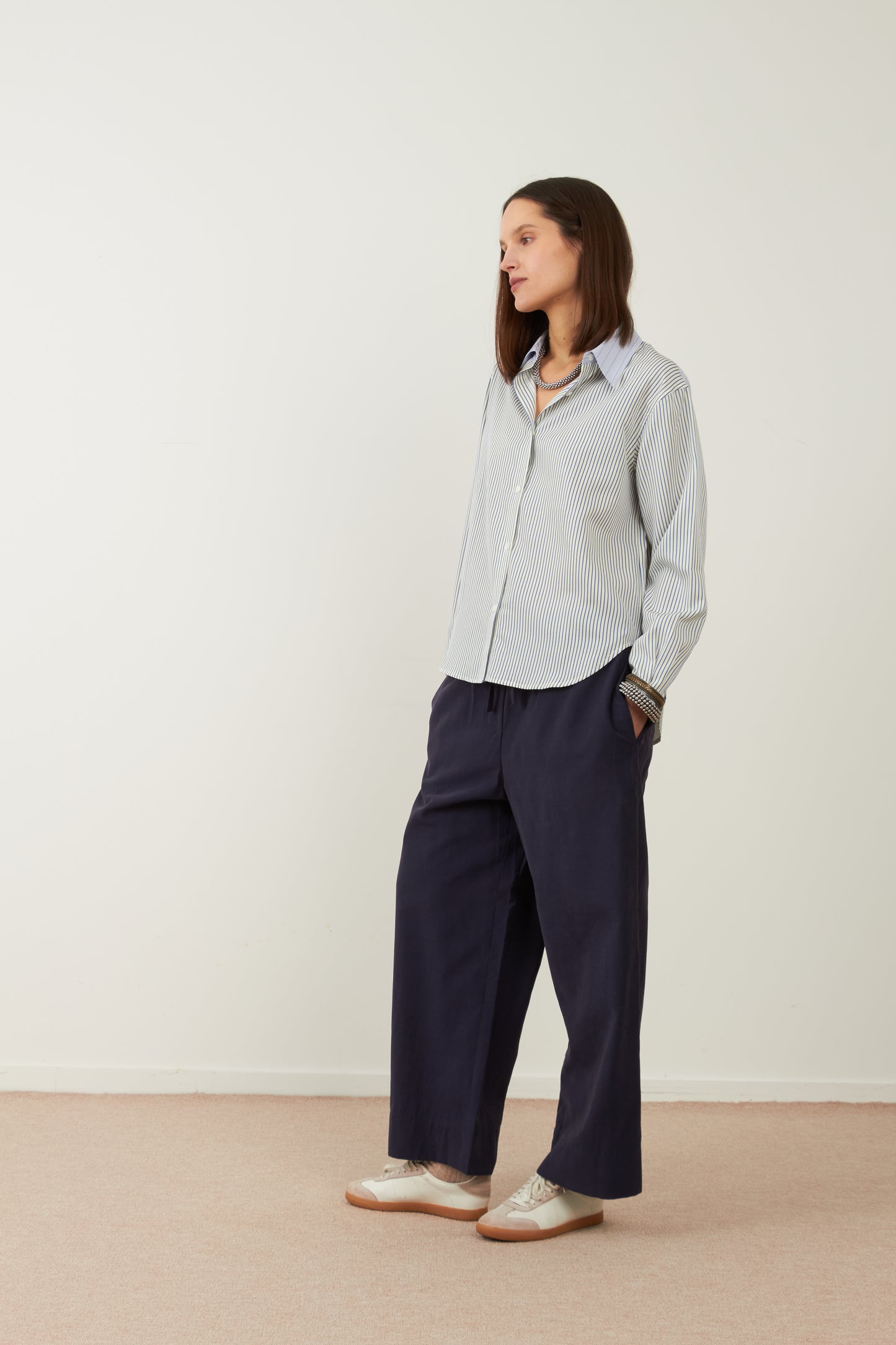 Blouse Boyish - Rayures bleues