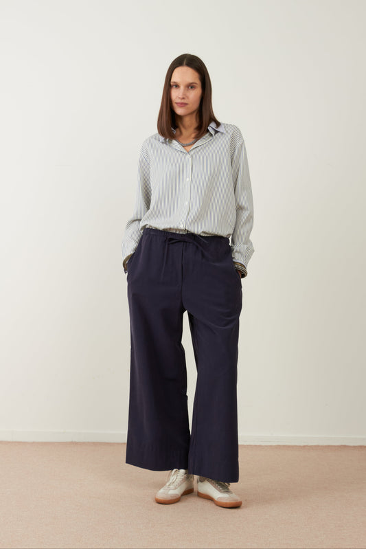 Pantalon large Missya - Marine