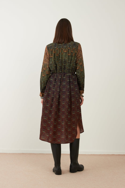 Robe midi Divine - Estampe