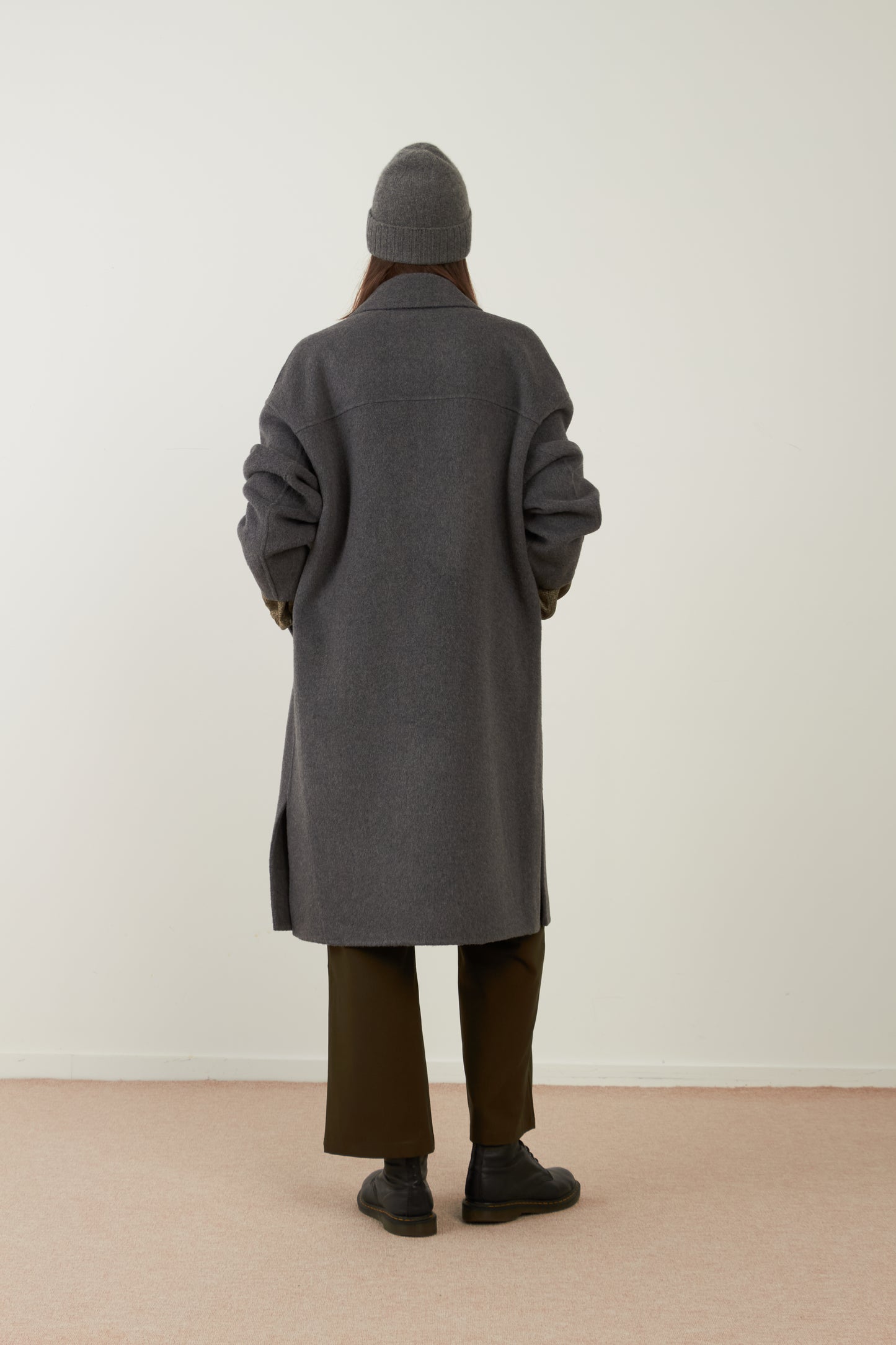 Manteau en laine Cambridge - Gris
