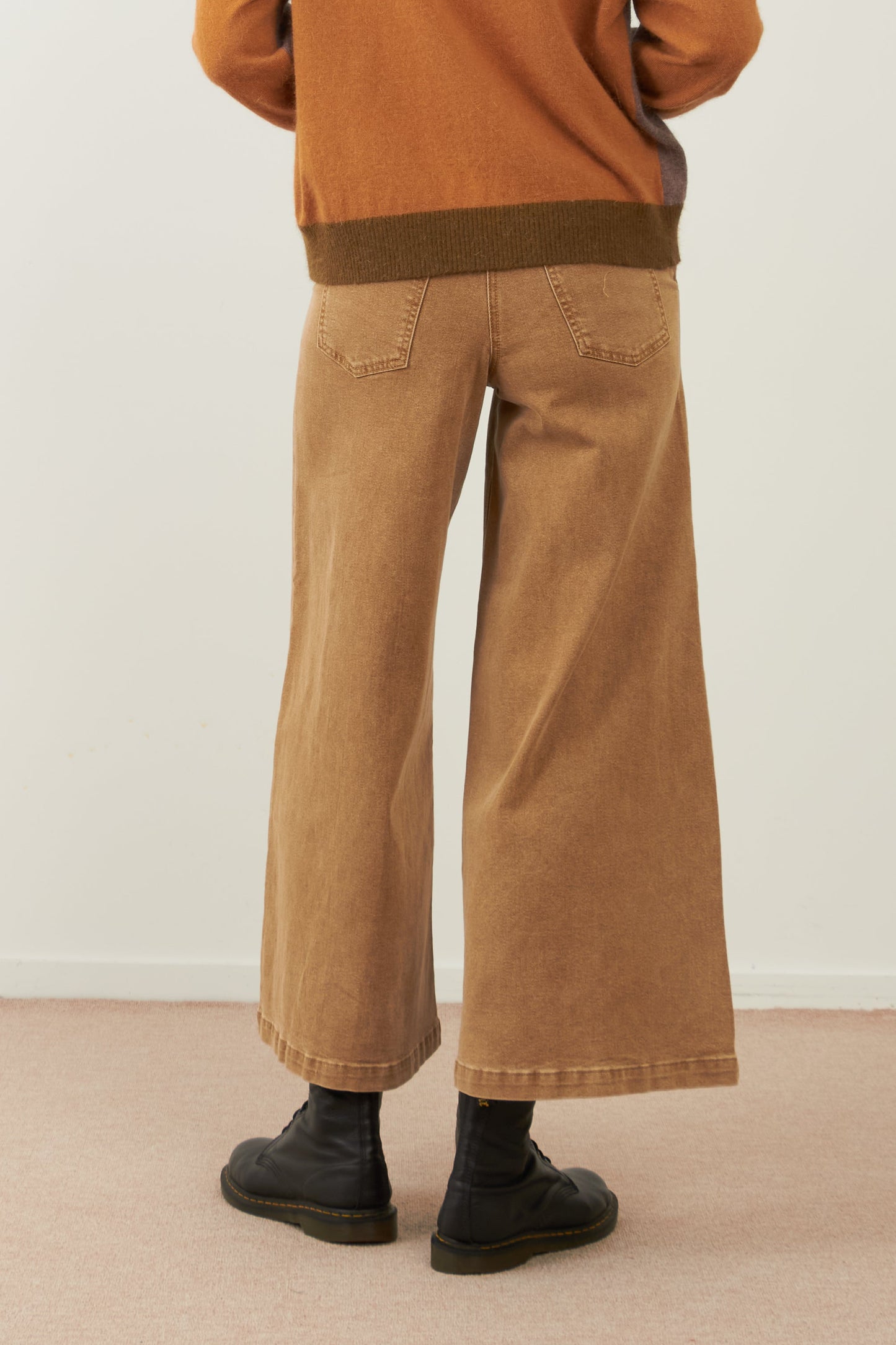Pantalon large Aqua - Beige