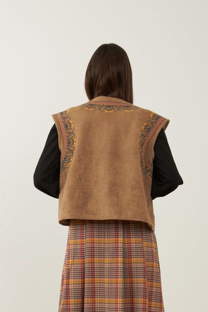 Gilet Gipsy - Camel