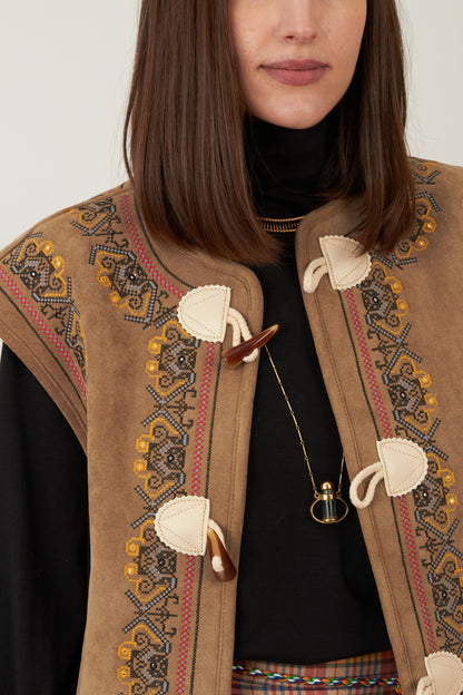 Gilet Gipsy - Camel