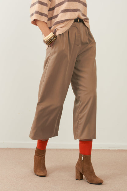 Pantalon Society - Beige