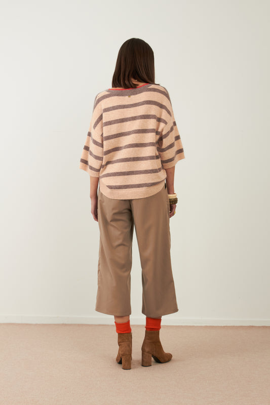 Pantalon Society - Beige