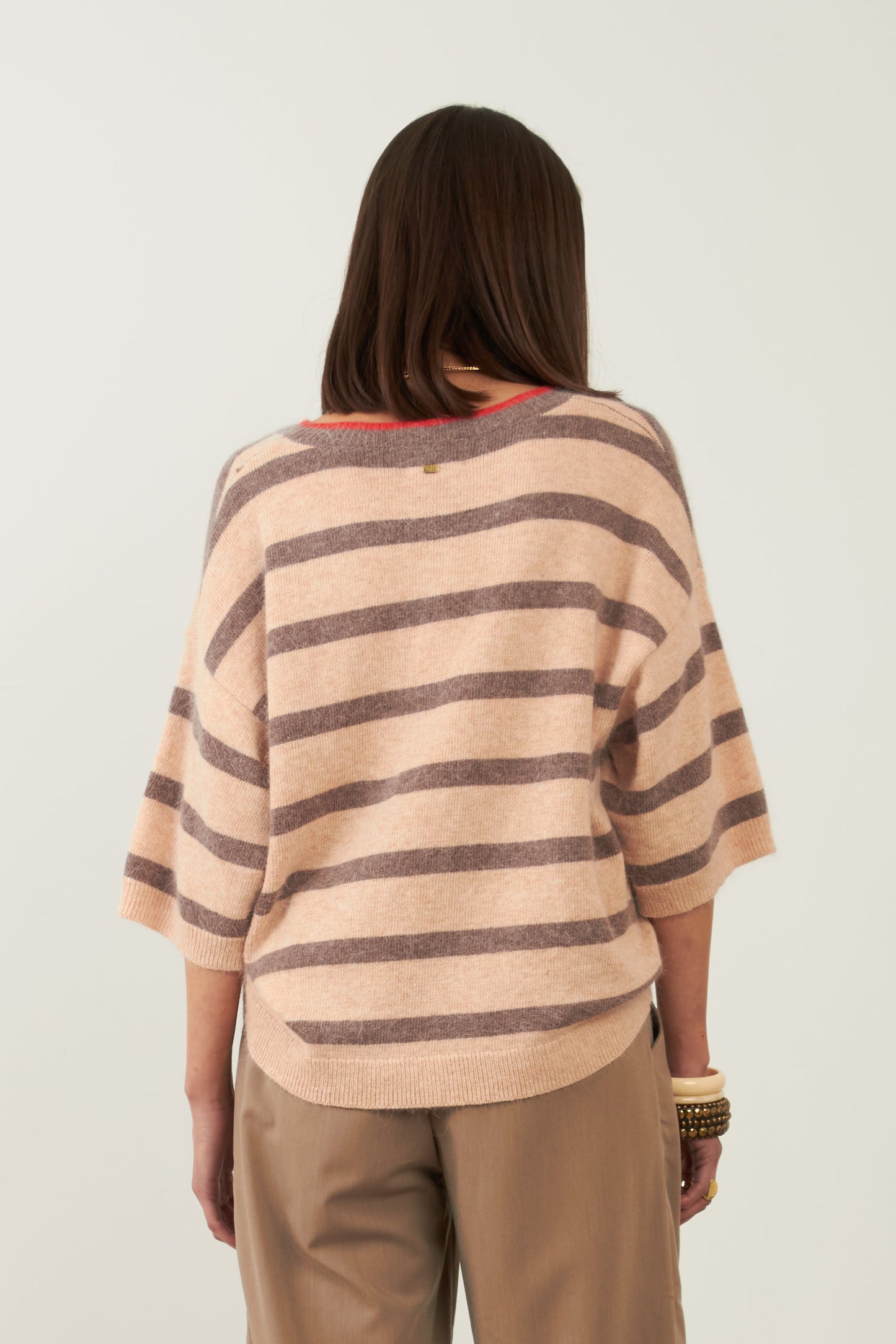 Pull en angora Kool - Rayures
