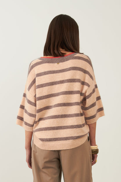 Pull en angora Kool - Rayures