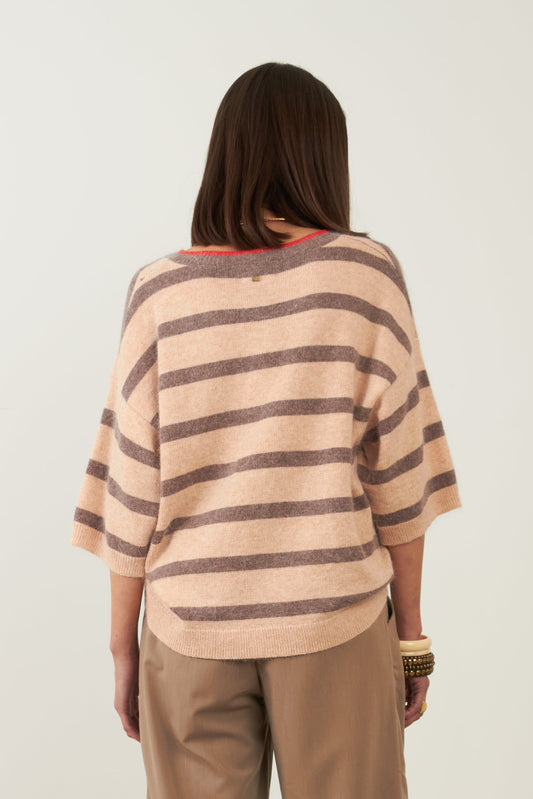 Pull en angora Kool - Rayures