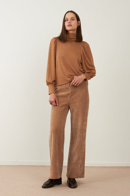 Pantalon velours Cola - Beige