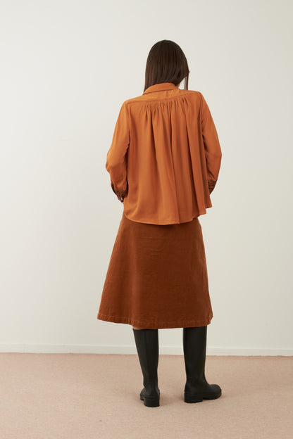 Blouse Samarcande - Ocre