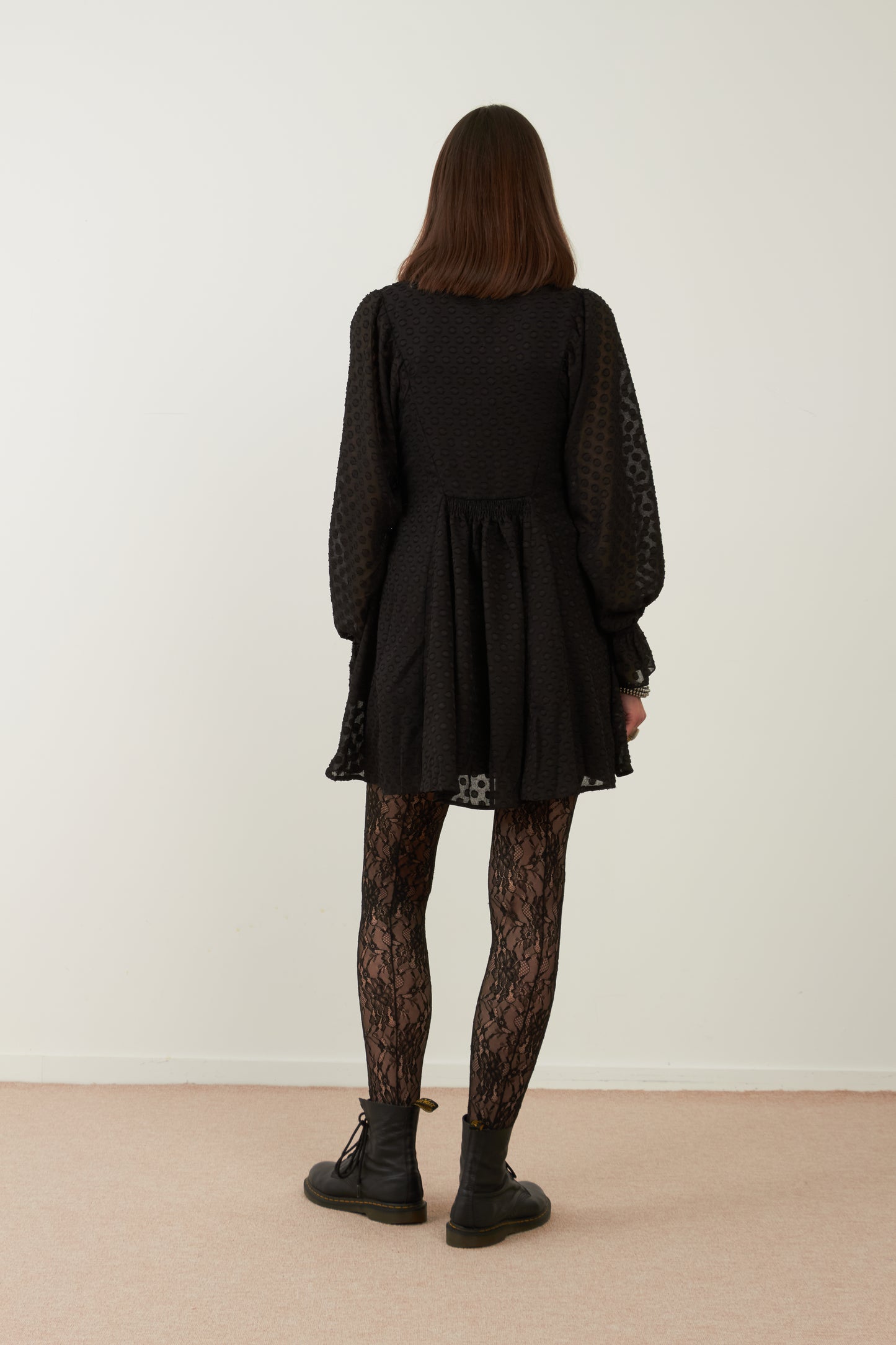 Robe courte Féerie - Noir