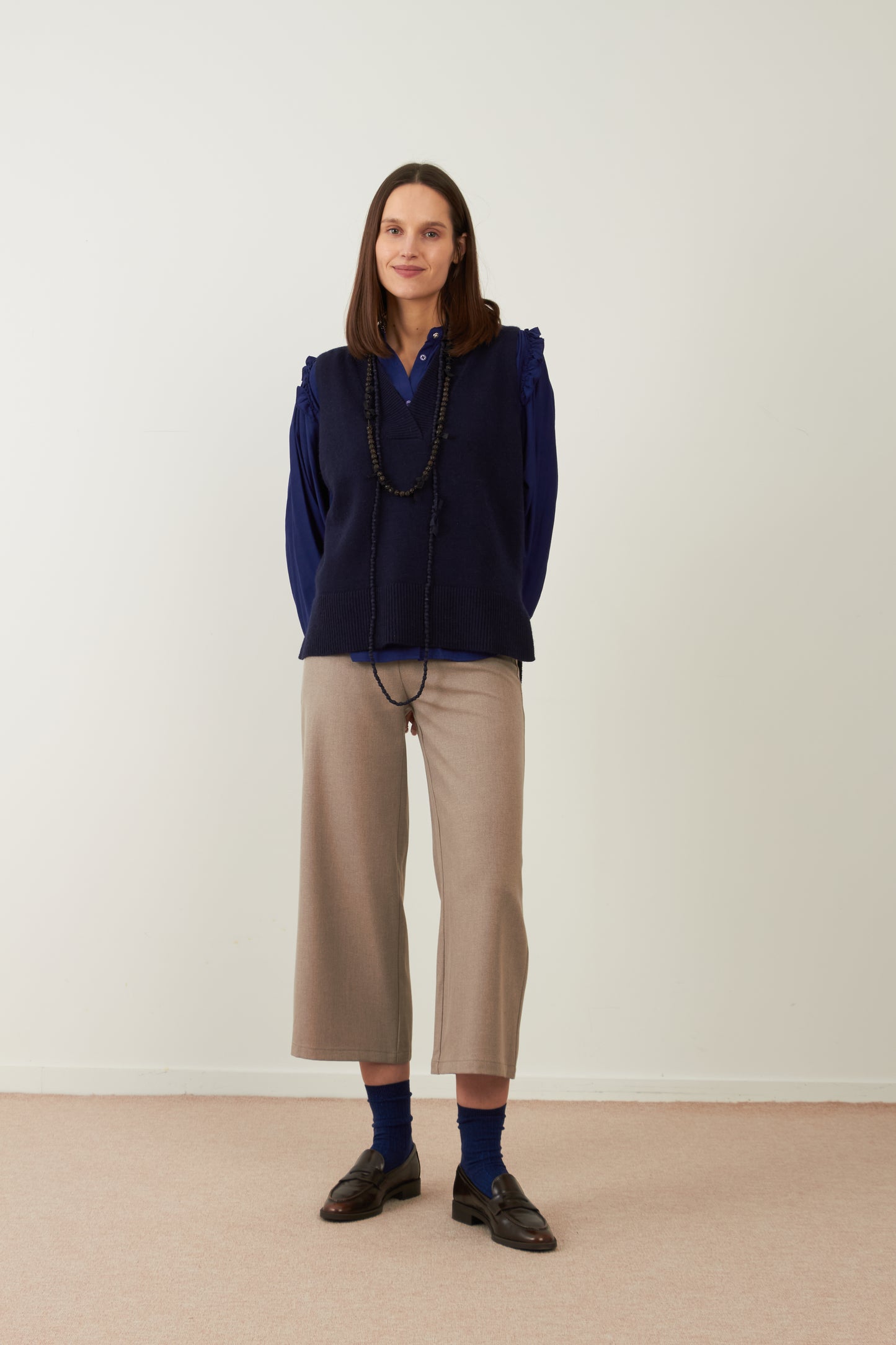 Pantalon 7/8e City - Gris