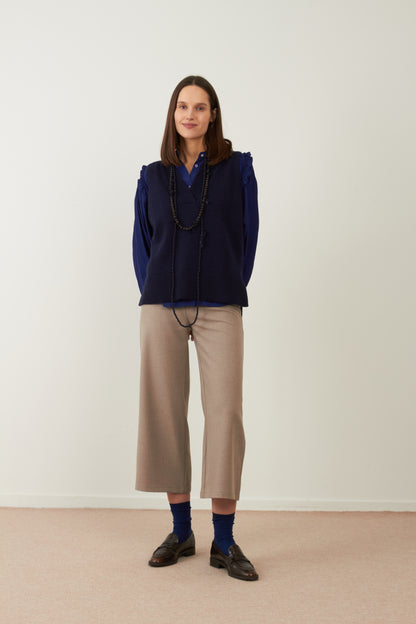 Pantalon 7/8e City - Gris