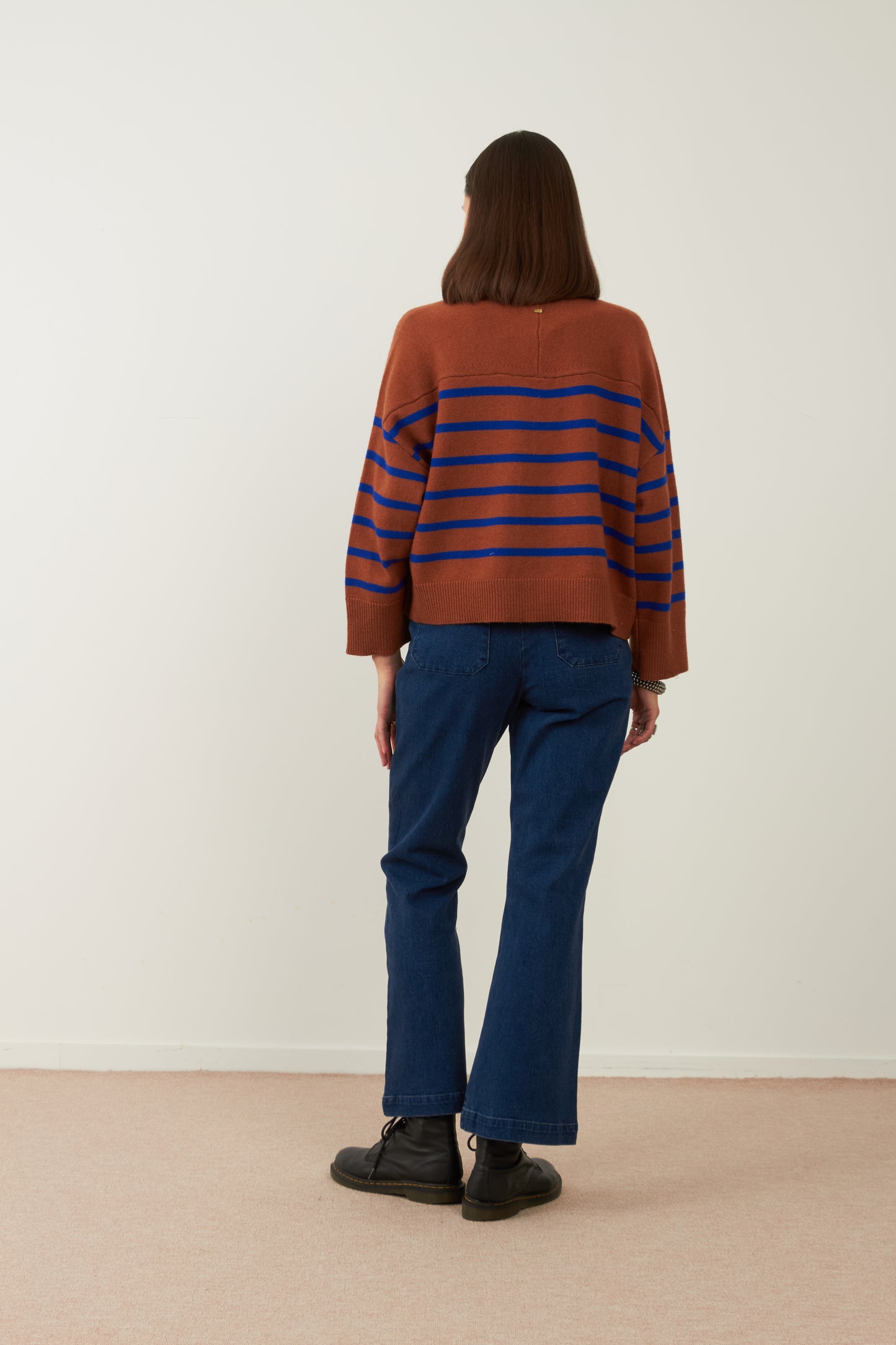 Gilet Tandem - Camel bleu