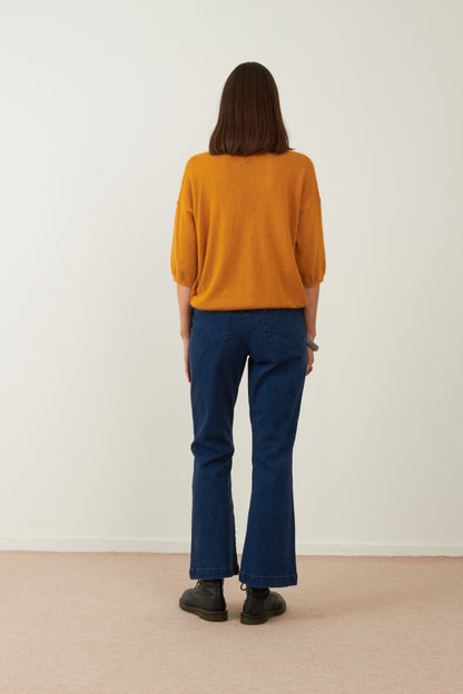 Pull angora Ida - Ocre
