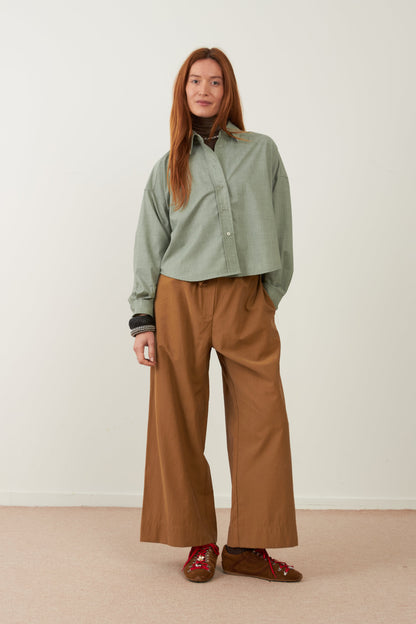 Pantalon large Missya - Camel