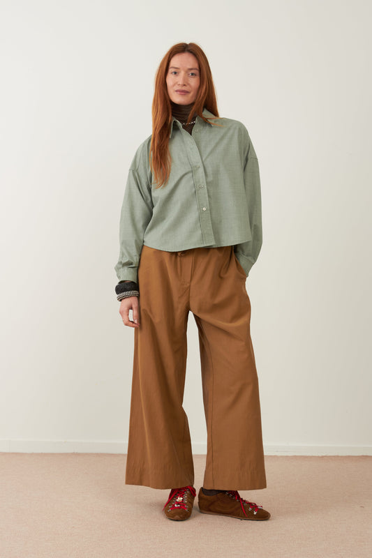 Pantalon large Missya - Camel