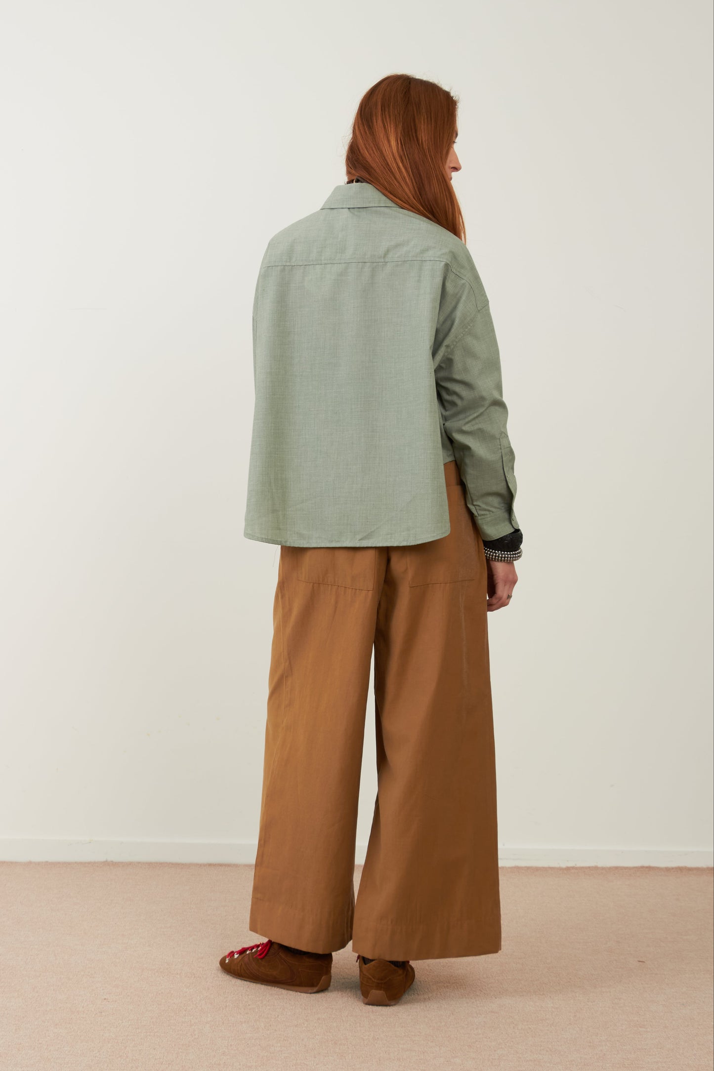 Pantalon large Missya - Camel