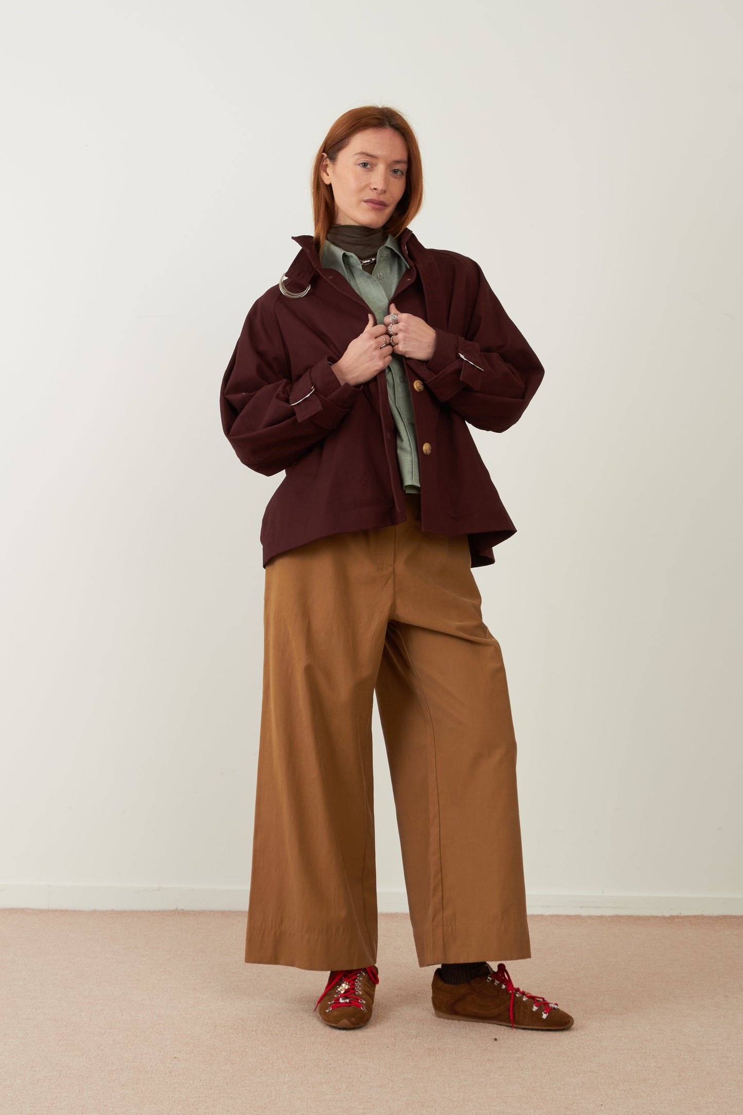 Pantalon large Missya - Camel