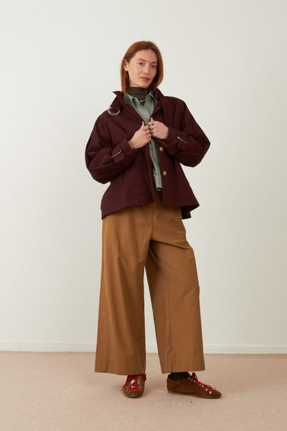 Pantalon large Missya - Camel