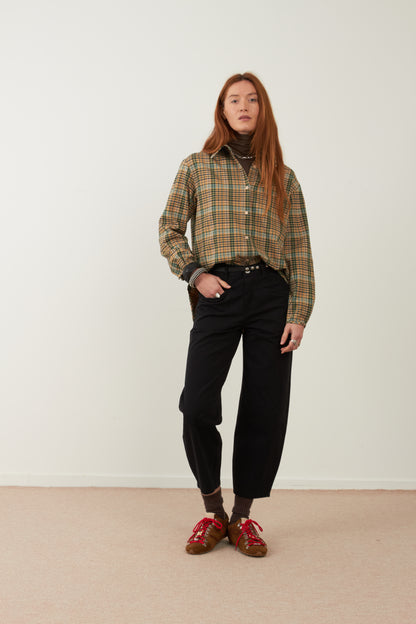 Blouse Boyish - Carreaux verts