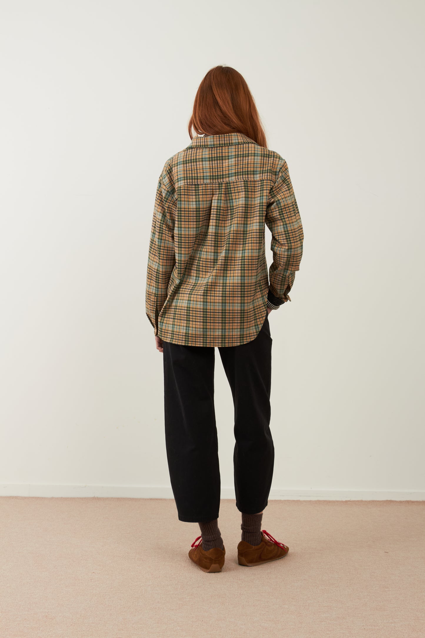 Blouse Boyish - Carreaux verts