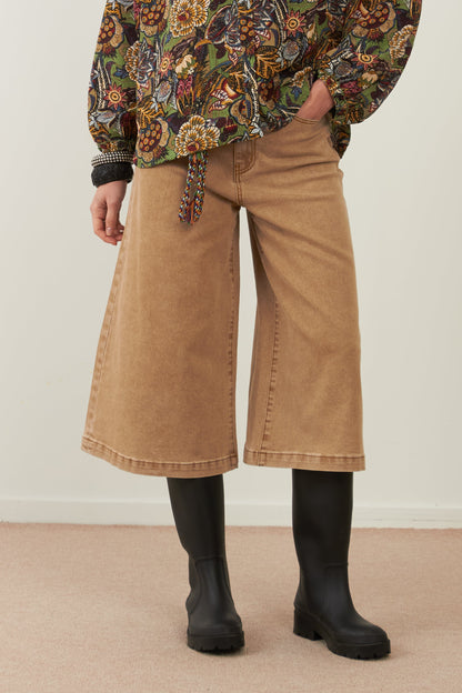 Pantalon 7/8e Gender - Beige