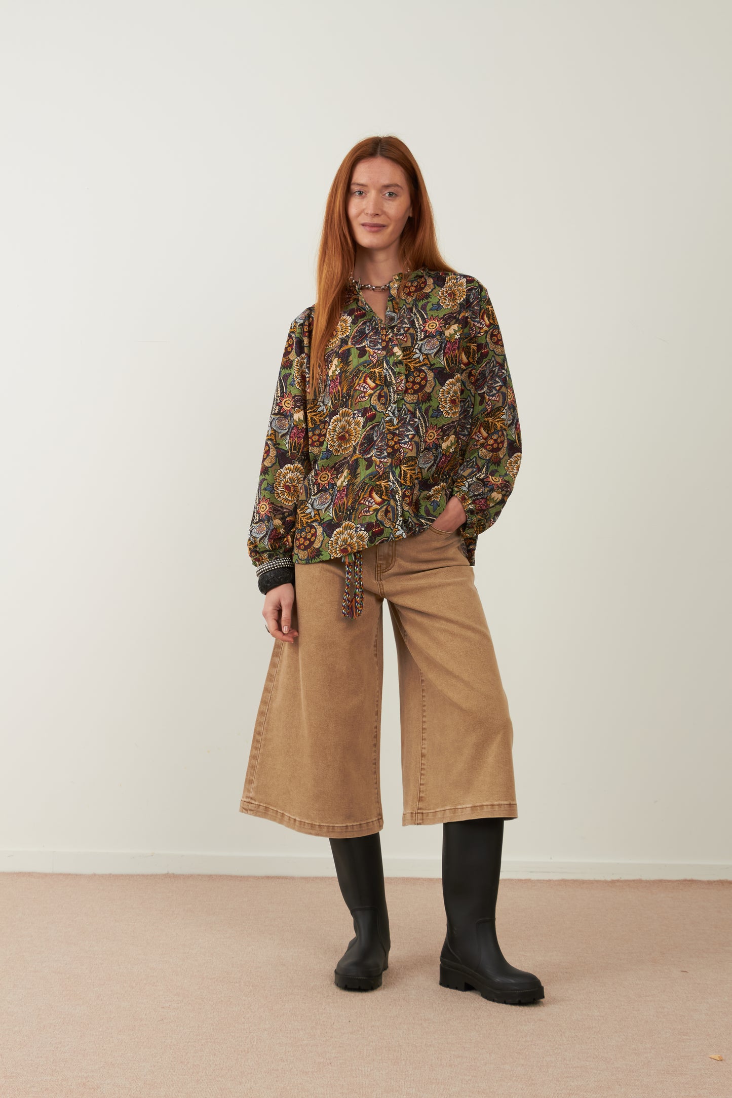 Pantalon 7/8e Gender - Beige