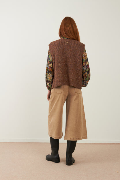Pantalon 7/8e Gender - Beige