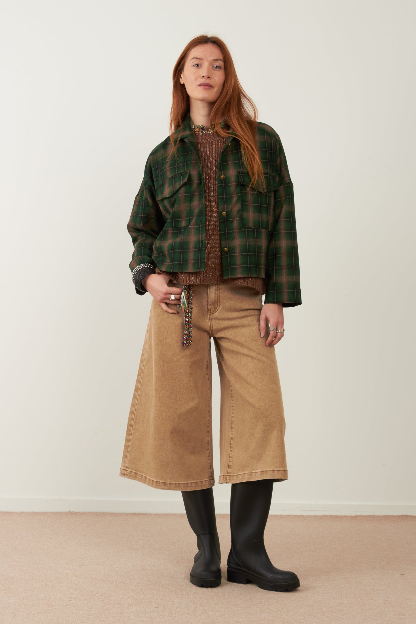 Pantalon 7/8e Gender - Beige