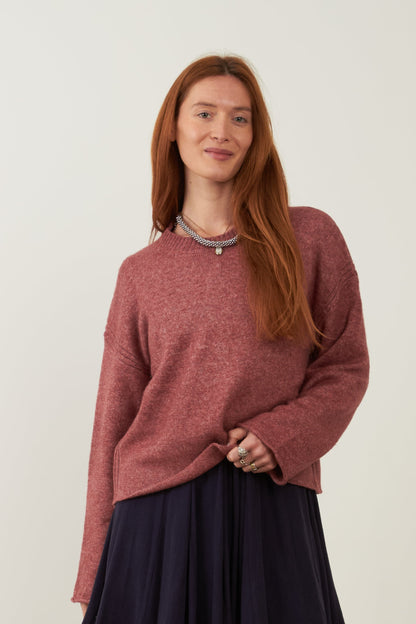 Pull Chill - Vieux rose