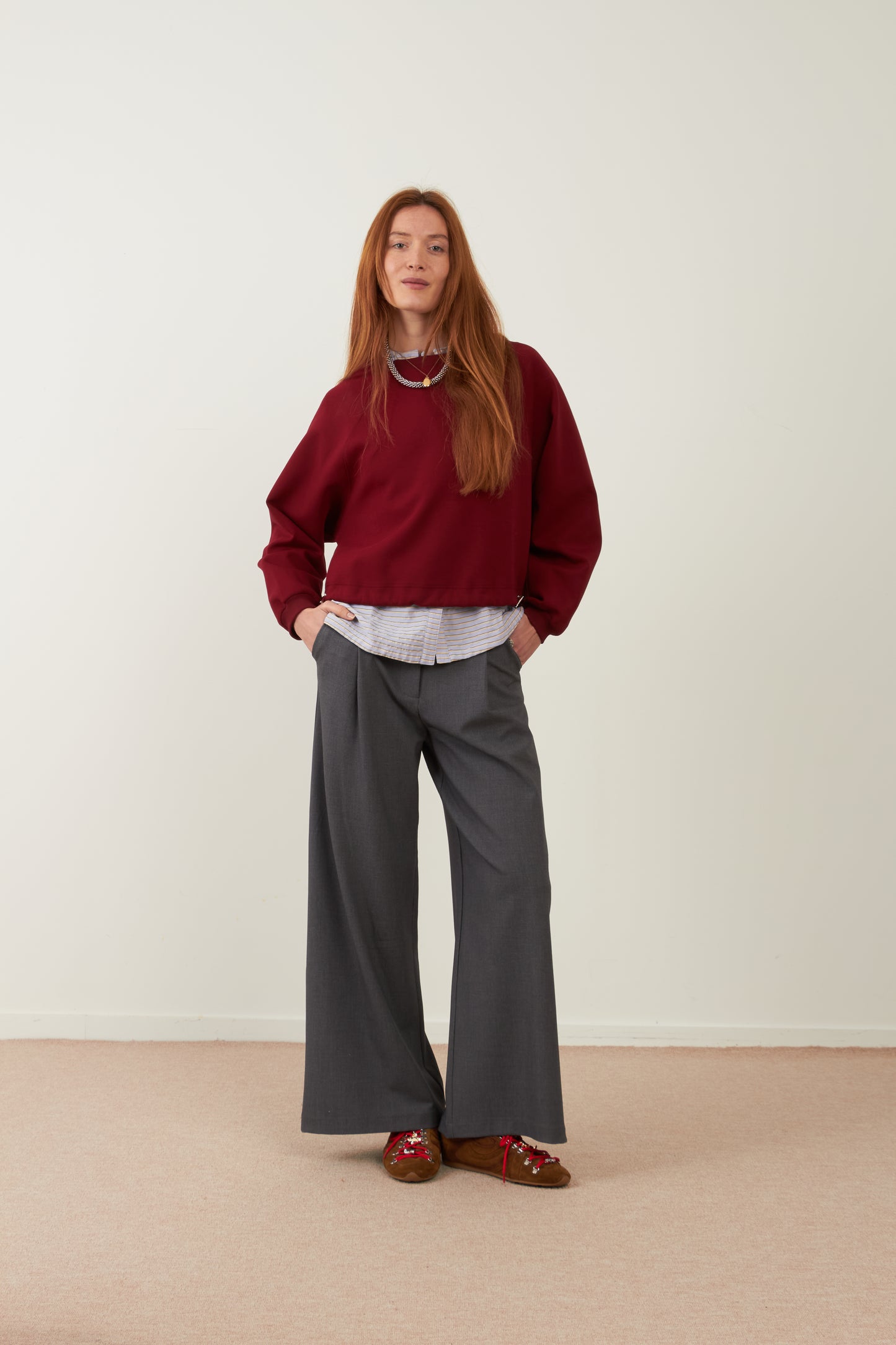 Sweatshirt Tender - Bordeaux