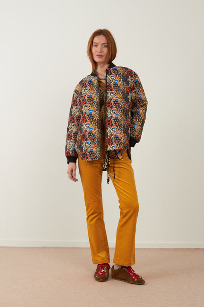 Pantalon en coton Elise - Ocre