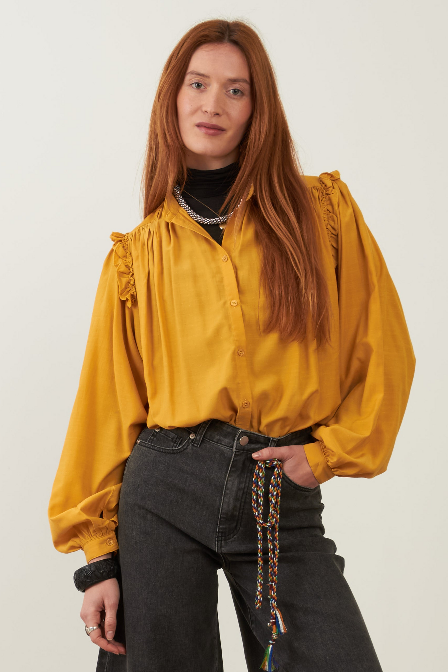 Blouse Muse - Ocre