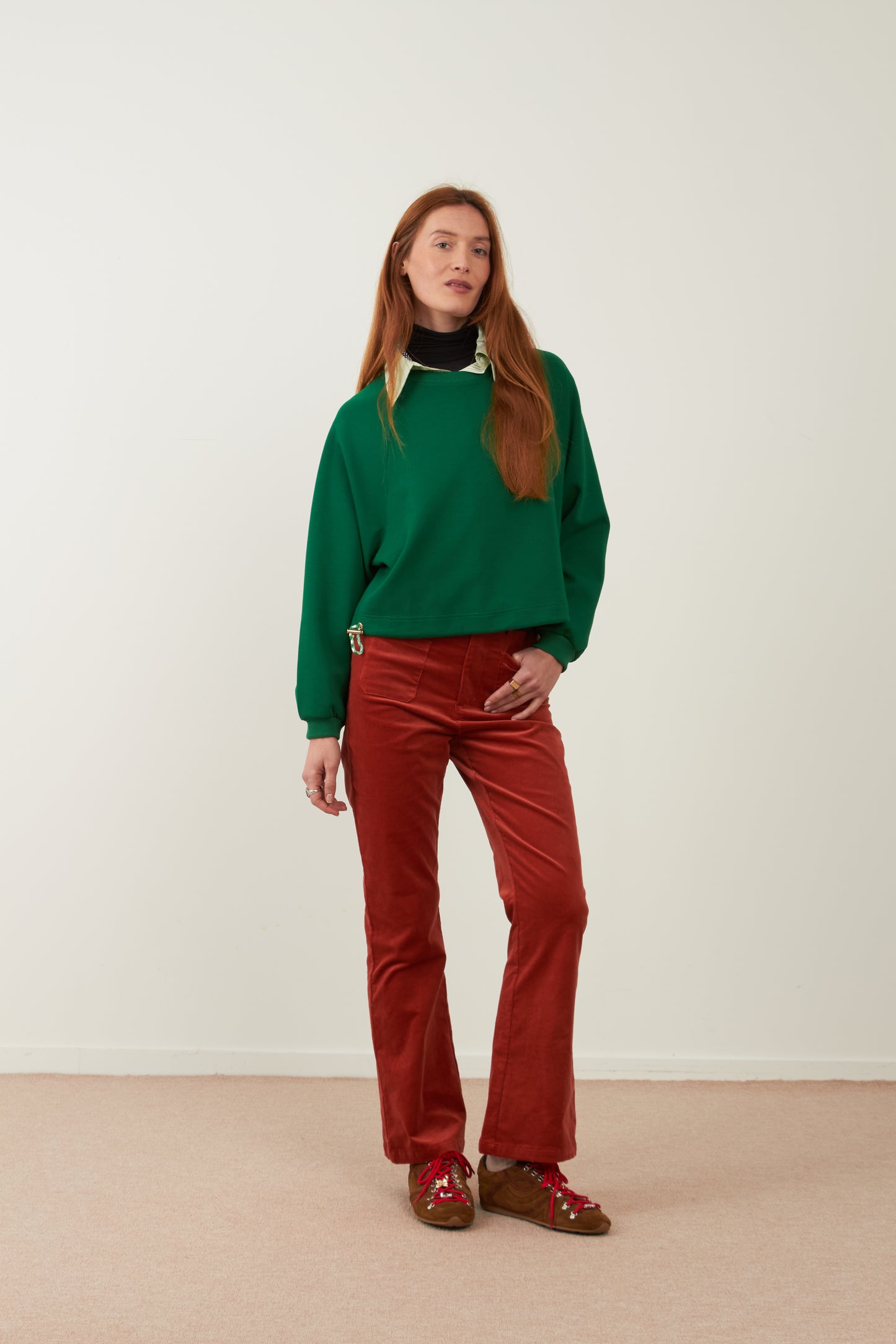 Sweatshirt Tender - Vert