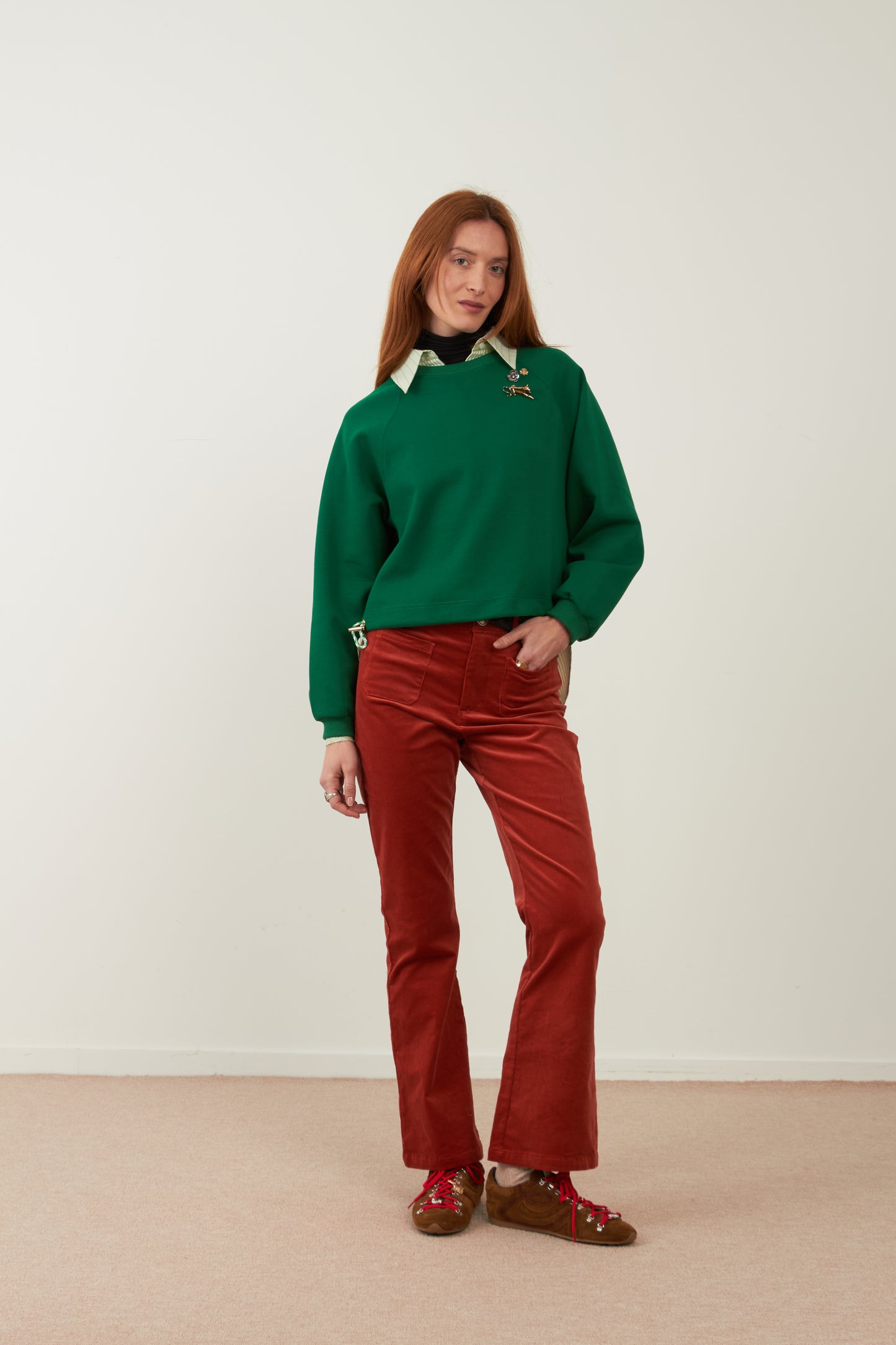 Sweatshirt Tender - Vert