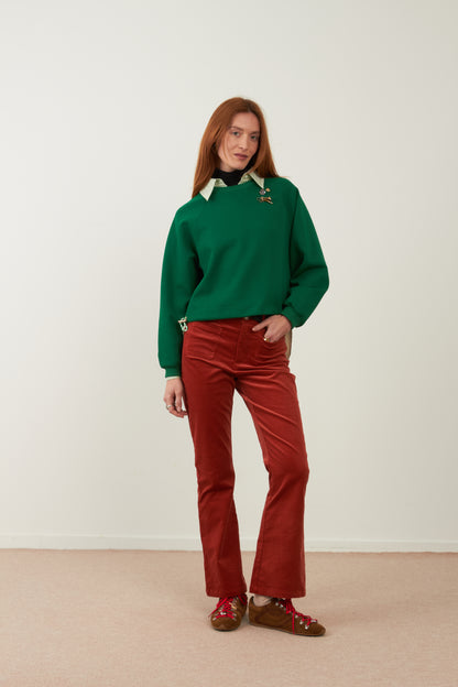 Sweatshirt Tender - Vert